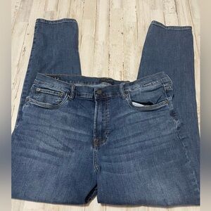 Lucky Brand Men’s 412 Straight Stretch Blue Denim Jeans Size 38x32